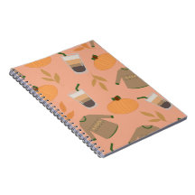 Cosy Sweater Pattern Spiral Foto Notebook