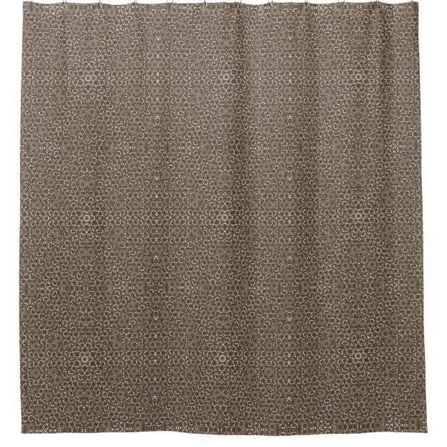 Cosy Taupe Duschvorhang (Vorderseite)