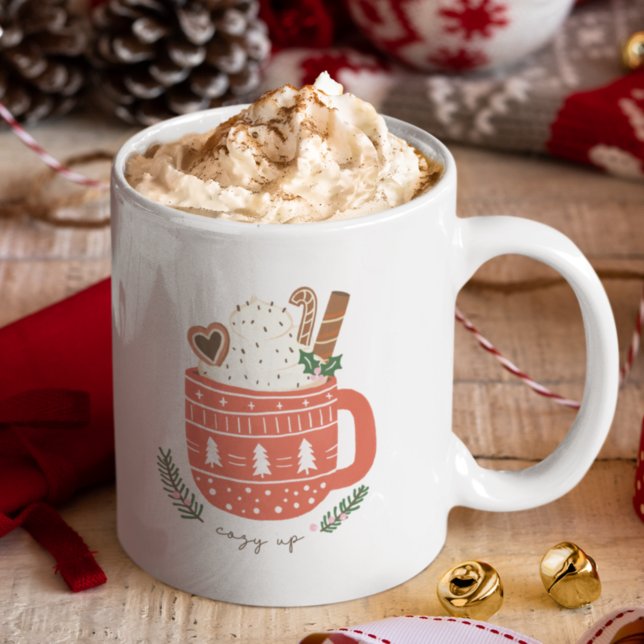 Cosy Up Hot Cococoa Tasse Weihnachten Urlaub (Von Creator hochgeladen)