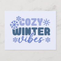 Cosy Winter Vibes - Snowflake Typografie