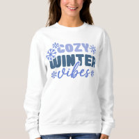 Cosy Winter Vibes - Snowflake Typografie