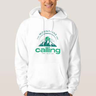 Cosy Youth Hoodie - "The Mountain is Calling" Edit