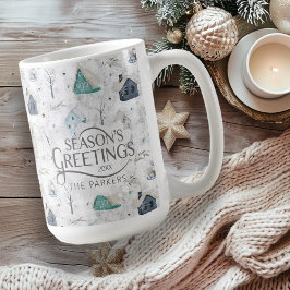 Cosy Zuhause Christmas Aquamarin ID985 Kaffeetasse