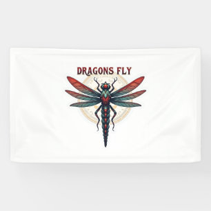 Cotattcore Aesthetic Dragonfly Mushroom Witchy Fl Banner