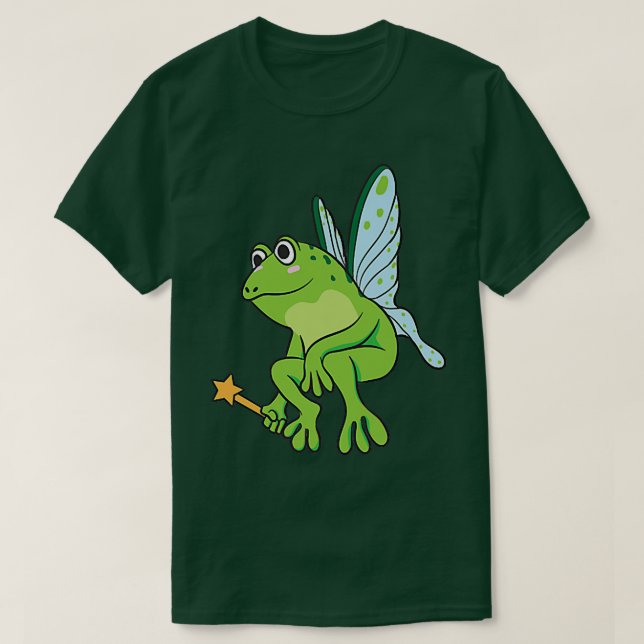Cotattcore Ästhetischer Frosch Fairy Goblincore Fa T-Shirt (Design vorne)