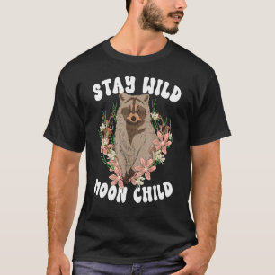 Cotattcore Bleibe Wild Moon Kindermarathon Pilz T-Shirt