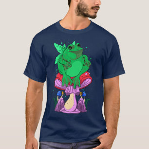 Cotattcore Frog Fairy Mushroom ästhetische Fairyco T-Shirt