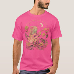 Cotattcore Frosch spielt seine akustische Gitarre T-Shirt