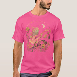 Cotattcore Frosch spielt seine akustische Gitarre T-Shirt