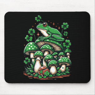 Cotattcore Froschästhesie unter Pilz St Patri Mousepad