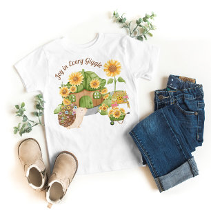 Cotattcore Porcupine Sonnenblume Baby T-shirt