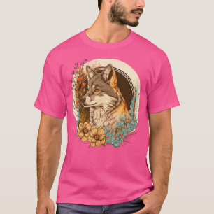 Cotattcore Wolf Niedlich Wolf Girls Women Wolf T-Shirt
