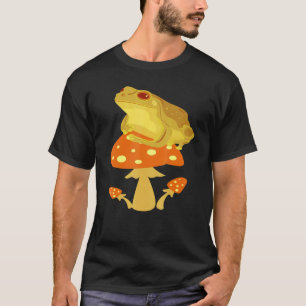 Cotattecore Fungi Watercolor Pilz Froschwerk Artwo T-Shirt