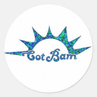 CotBamOriginallulu Runder Aufkleber