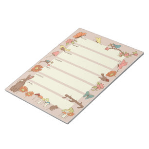 CotCore Wöchentlicher Planer Notizblock