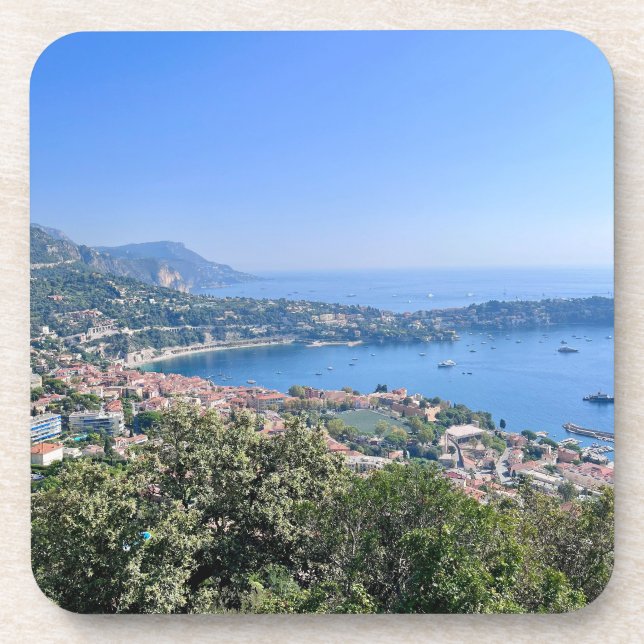 Côte d'Azur Getränkeuntersetzer (Vorderseite)