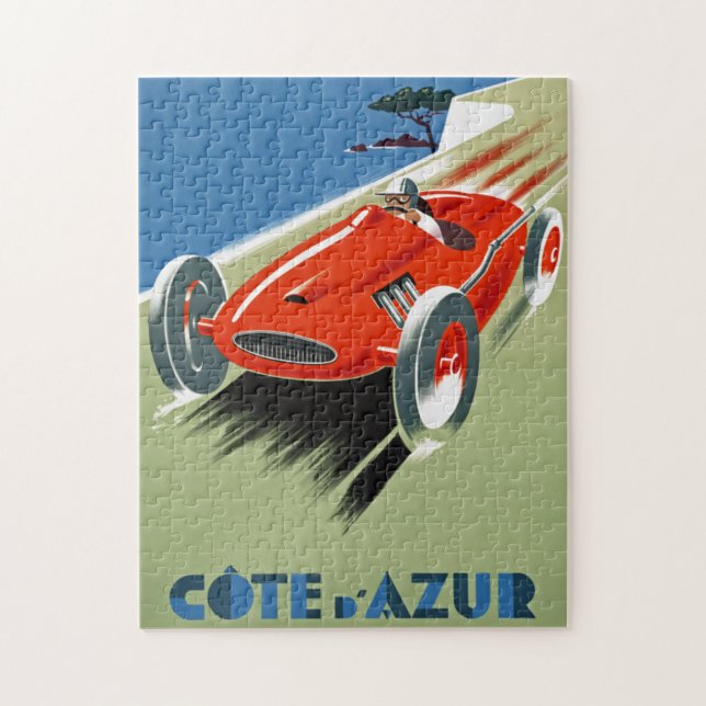 Cote d'Azure Puzzle (Vertikal)