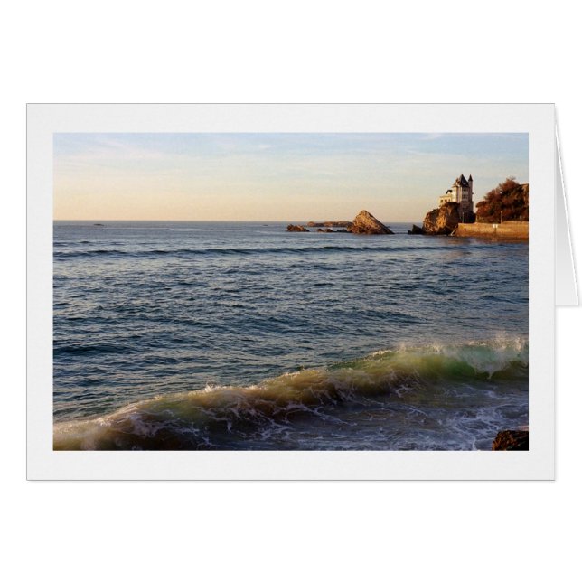 Côte des Basques, Biarritz, Frankreich (Vorderseite (Horizontal))