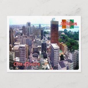 Côte d'Ivoire - Abidjan - Postkarte