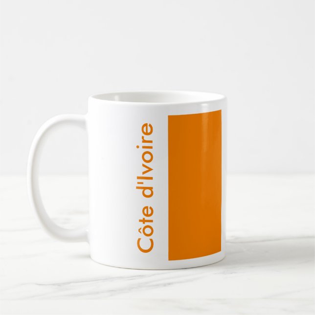 Côte d'Ivoire FLAG Tasse (Links)