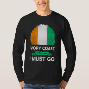 Côte d'Ivoire fordert, dass ich zum ivorischen Erb T-Shirt