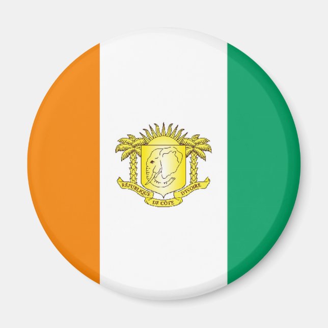 Côte d'Ivoire Magnet (Vorne)