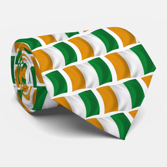 Côte d'Ivoire - Republik Côte d'Ivoire Krawatte (Gerollt)