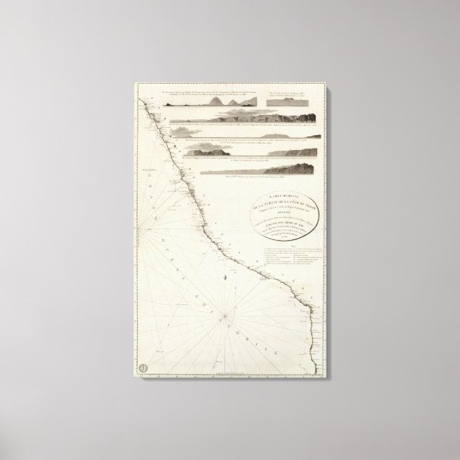 Cote, Peru Leinwanddruck (Vorderseite)