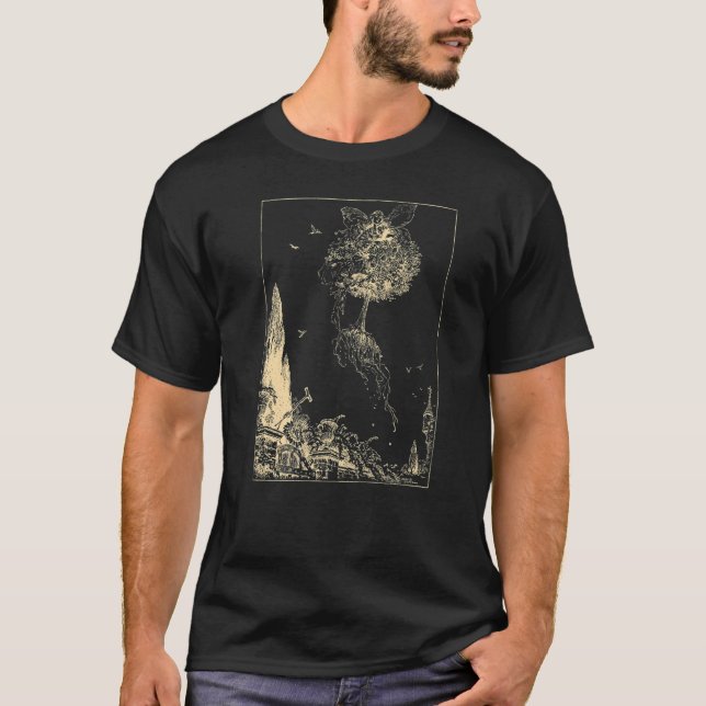 Cotgcore Fairy Grunge Men's Graphic T-Shirt (Vorderseite)