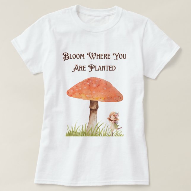 Cotgcore Fairy Mushroom T-Shirt (Design vorne)
