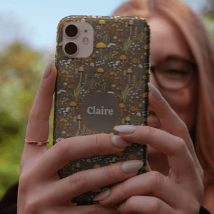 Cotgecore Pilzstickerei Personalisiert Case-Mate iPhone 14 Hülle