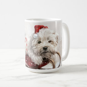 Coton De Tulear Dog Weihnachtsfest Kaffeetasse