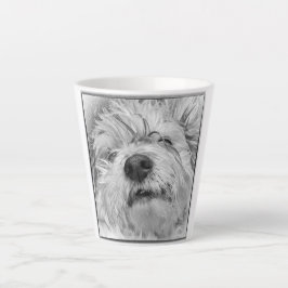 Coton de Tulear Hund Milchtasse