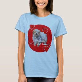 COTON de Tulear Liebe T-Shirt