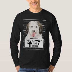 Coton De Tulear Mugshot Guilty Dog T-Shirt