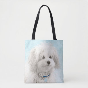 Coton de Tulear Painting - Niedliche Original Dog
