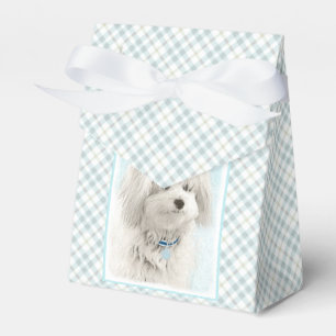 Coton de Tulear Painting - Niedliche Original Dog Geschenkschachtel