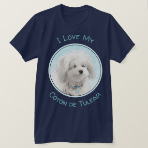 Coton de Tulear Painting - Niedliche Original Dog T-Shirt
