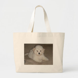 Coton_de_Tulear_puppy.png Jumbo Stoffbeutel