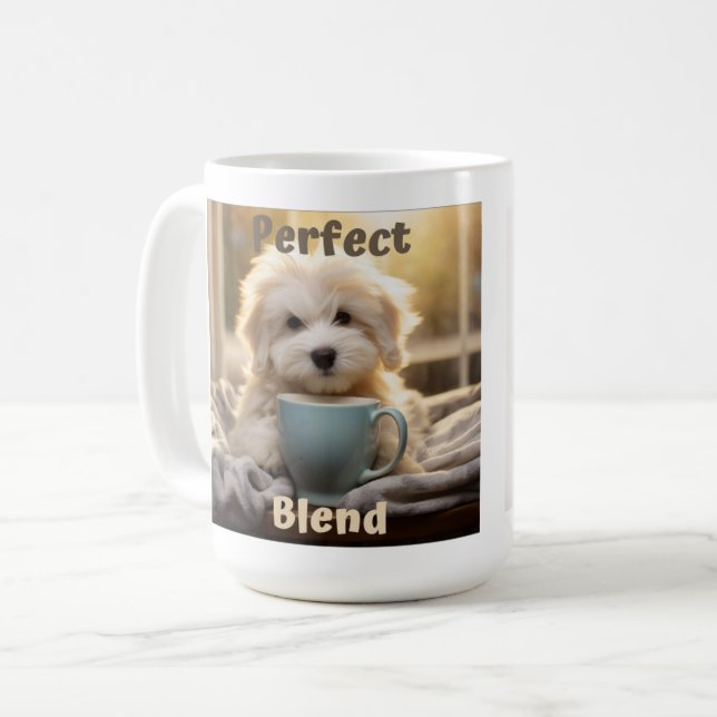 Coton de Tulear Tasse (Vorderseite Links)