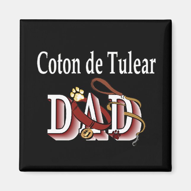 Coton de Tulear Tranz Magnet (Vorne)