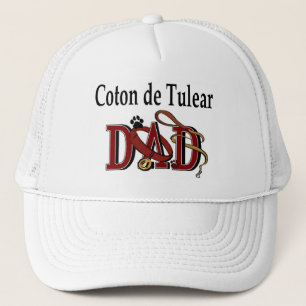 Coton De Tulear Vater Hat Truckerkappe