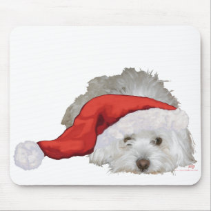 Coton de Tulear - Wartend Mousepad
