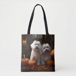 Coton De Tulear Welppy Autumn Delight Pumpkin