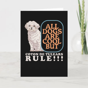 Coton de Tulears Rule Coton de Tulear Karte