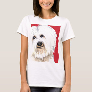 Coton-Farbblock T-Shirt