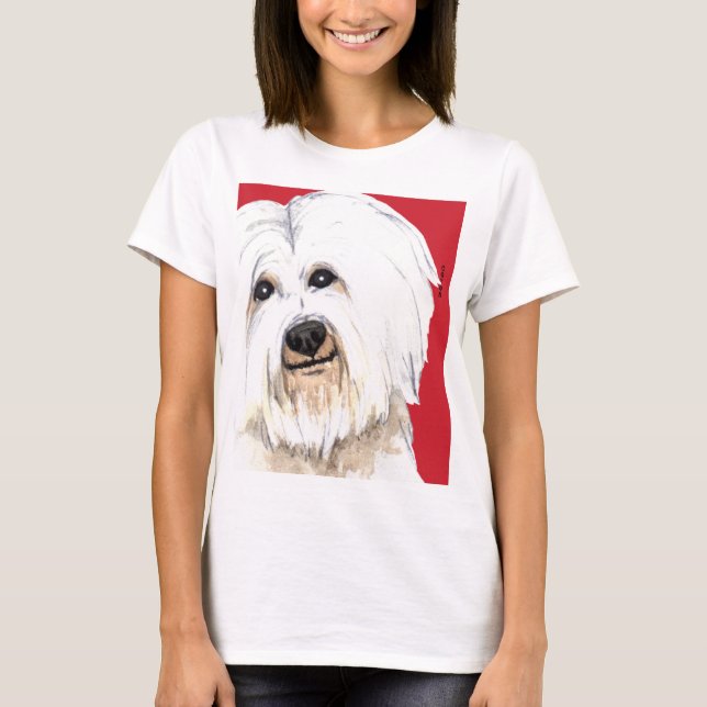 Coton-Farbblock T-Shirt (Vorderseite)