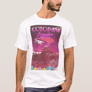 Cotopaxi,Ecuador AIR MAIL Reiseplakat T-Shirt