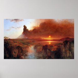 Cotopaxi, Ecuador von der Frederic Edwin Church Poster
