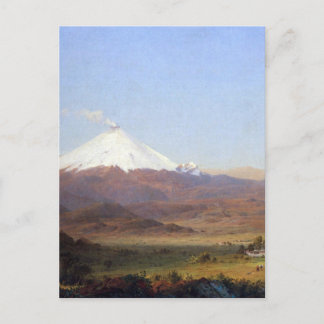 Cotopaxi, Ecuador von Frederick Edwin Church Postkarte